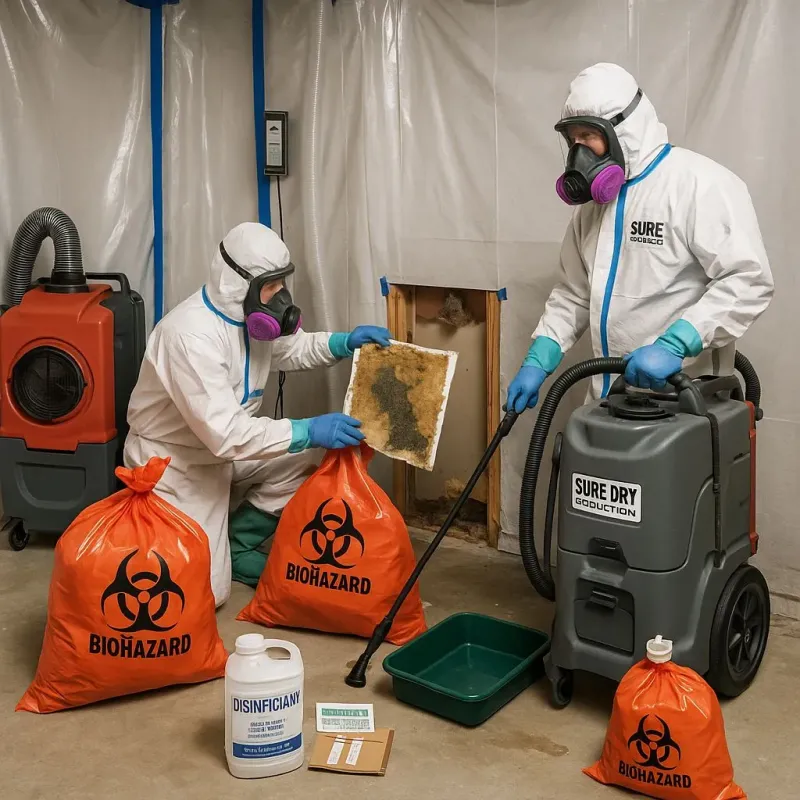Contaminated Water Handling Protocols process in Coryell County, TX