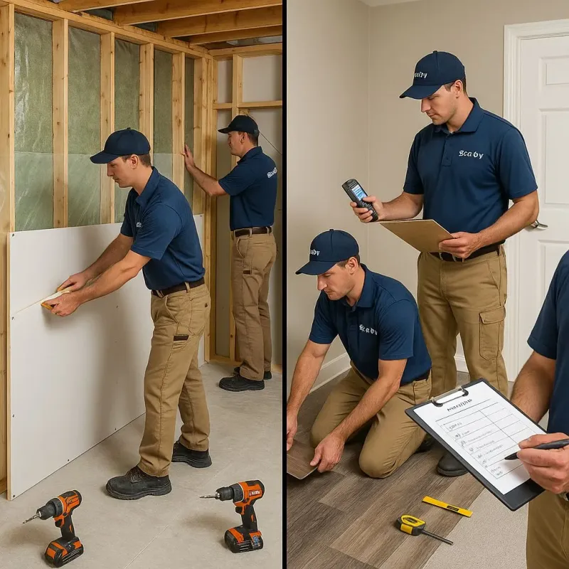 Repairs and Reconstruction process in Coryell County, TX