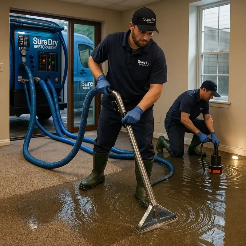 Water Extraction and Removal process in Coryell County, TX